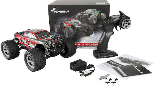 Amewi Τηλεκατευθυνόμενο Αυτοκίνητο Monster Truck 4WD Κόκκινο