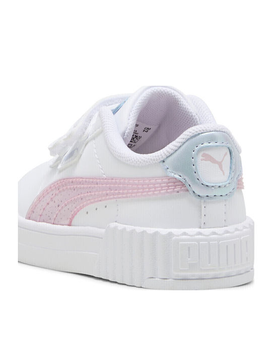 Carina 3.0 Kids Sneakers with Scratch White