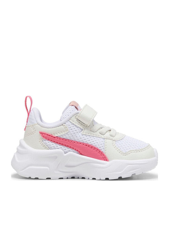 Trinity Lite Kinder Sneakers mit Klettverschluss Weiß