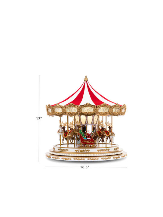 Carusel Regal De Crăciun Mr Christmas 43 Cm