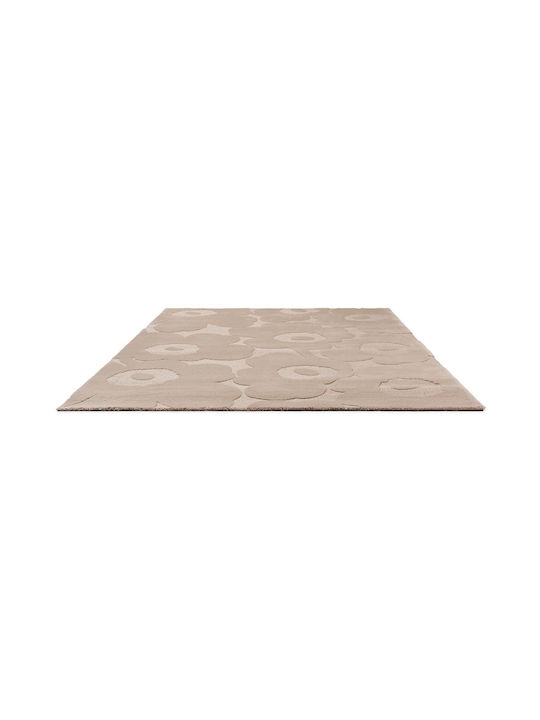 Marimekko Unikko Χαλί Ορθογώνιο Light Beige 140x200cm