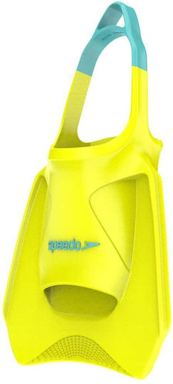 Speedo Βατραχοπέδιλα Πισίνας Biofuse Fitness Κοντά Hyper Yellow / Arctic Glass