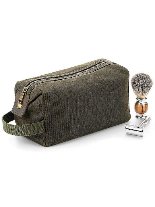 Quadra Toiletry Bag in Green color