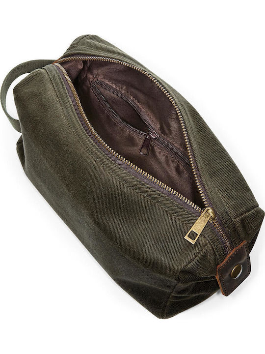 Toiletry Bag in Green color