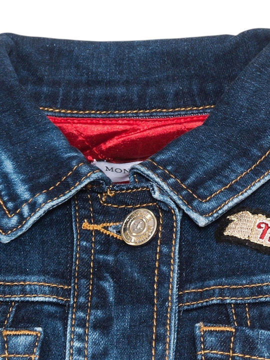 Kids Denim Short Jacket Denim
