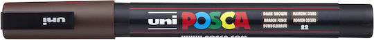 Posca Ακρυλικός Μαρκαδόρος Dark Brown 3mm