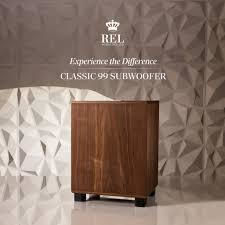 Rel Acoustics Безжично Самоусилващ Субуфер с Говорител 12" 450W Орехи