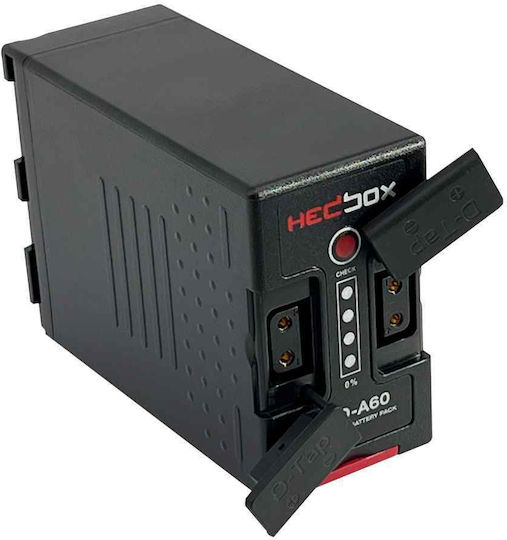 Hedbox Μπαταρία Βιντεοκάμερας HED-A60 6700mAh Συμβατή με Canon με 2x εξόδους D-Tap και 1x έξοδο USB-A 0736530981105