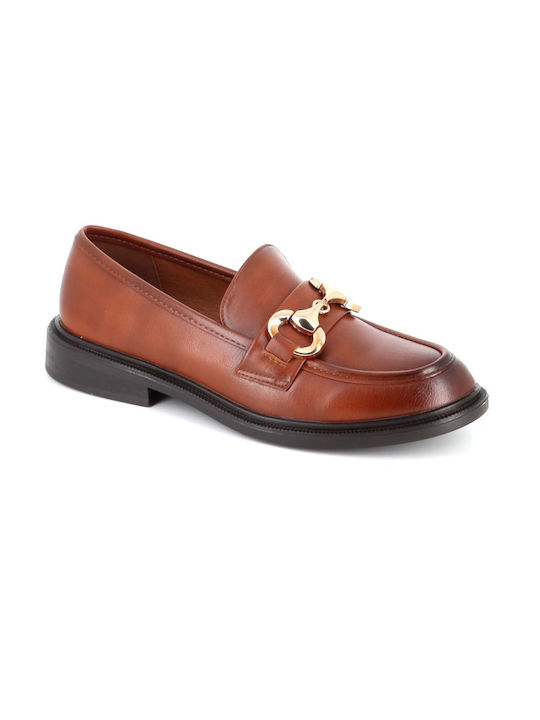 B-Soft Women's Loafers in Brown Color