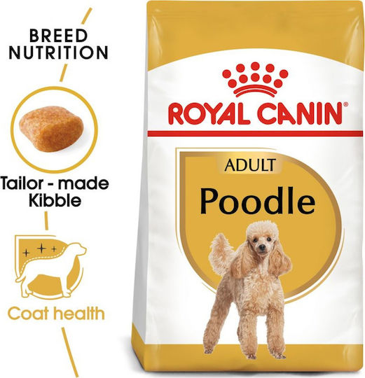 Royal Canin Poodle 1.5kg Dry Food for Adult Dogs with Poultry