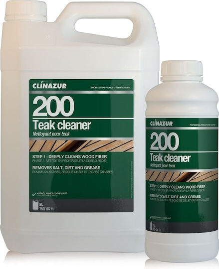 Clin Azur 200 Καθαριστικό Teak 5l 42685