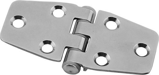 Silent Type Reversible Hinge Inox 316 M78mm W37mm Thickness 1.8mm 74890