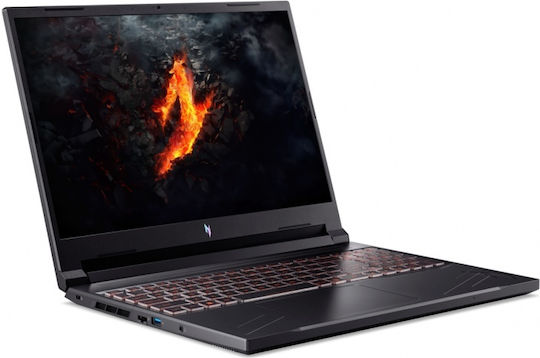 Acer Nitro V 16 ANV16-41 16" FHD+ 165Hz (Ryzen 5-8645HS/16GB/512GB SSD/GeForce RTX 4050/No OS) Obsidian Black (International English Keyboard)