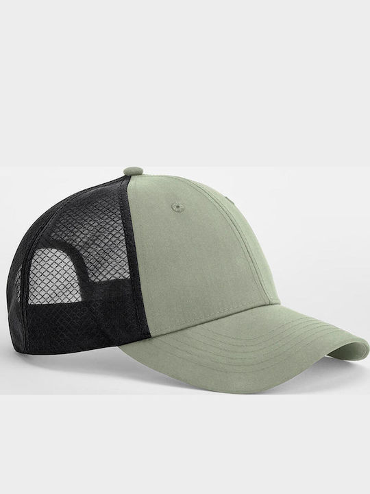 Trucker Καπέλο Technical Mesh Beechfield B644r Fresh Green Black