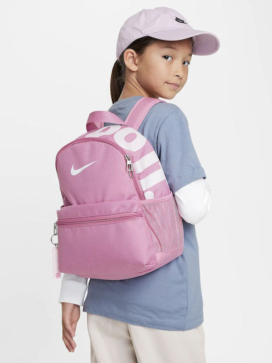 Nike Jdi Mini Παιδική Τσάντα Πλάτης Ροζ 33x25x33εκ.