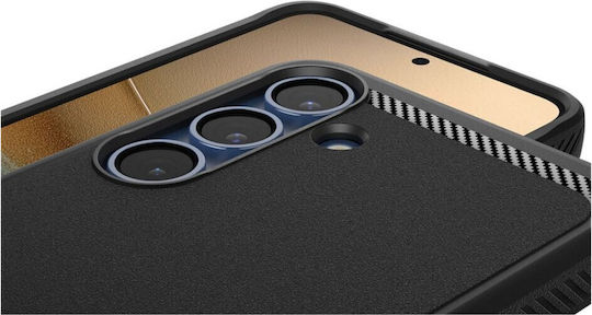 Spigen Rugged Armor MagSafe Umschlag Rückseite Silikon 2mm Schwarz (Galaxy S25+)