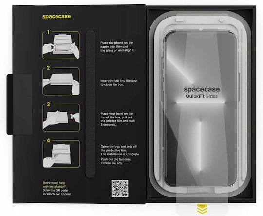 Spacecase Tempered Glass 2τμχ (iPhone 14 Plus / 13 Pro Max )
