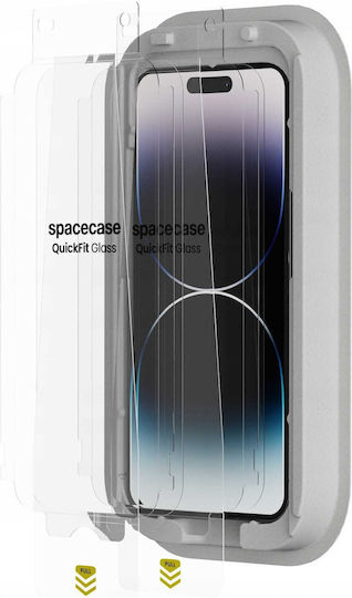 Spacecase Tempered Glass 2buc (iPhone 14 Pro Max)
