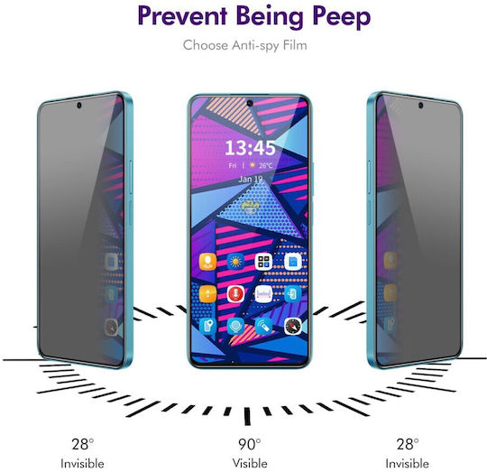 Full Face Tempered Glass Μαύρο (Oppo A60 )