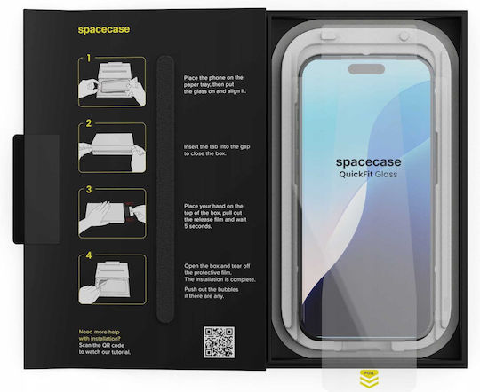 Spacecase 0.33mm Tempered Glass 2τμχ (iPhone 17 Pro Max / iPhone 16 Pro Max)