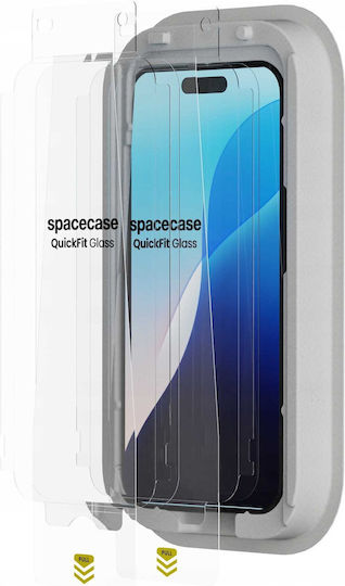 Spacecase 0.33mm Tempered Glass 2τμχ (iPhone 17 Pro Max / iPhone 16 Pro Max)