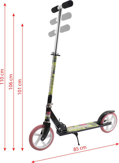 Action One Kids 2-wheel Foldable Scooter Jumbo 2 Pink
