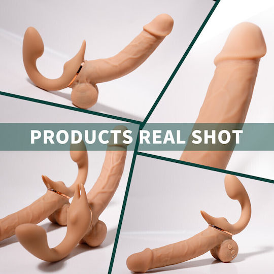 Wearable Vibrator Strapless Strap On G-spot Vibrator Φορετός Δονητής G-spot Στραπ Ον Δονηση