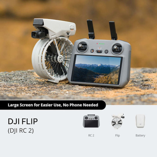 DJI Flip Drone Standard FPV 5.8 GHz with Camera 4K 60fps HDR and Controller