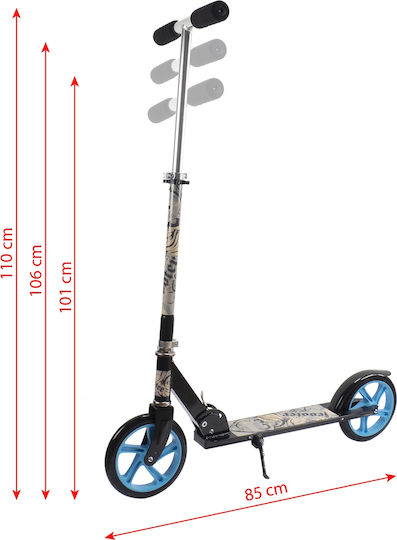 Action One Kids 2-wheel Foldable Scooter Jumbo 2 Blue