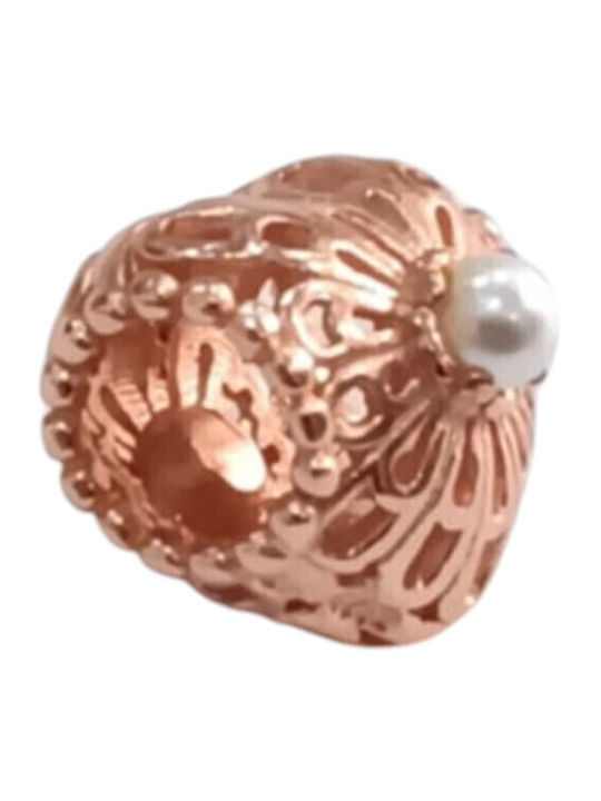 Kalliopi Silver Charm από Ροζ Επιχρυσωμένο Ασήμι Kalliopi Silver Charm από Ροζ Επιχρυσωμένο Ασήμι