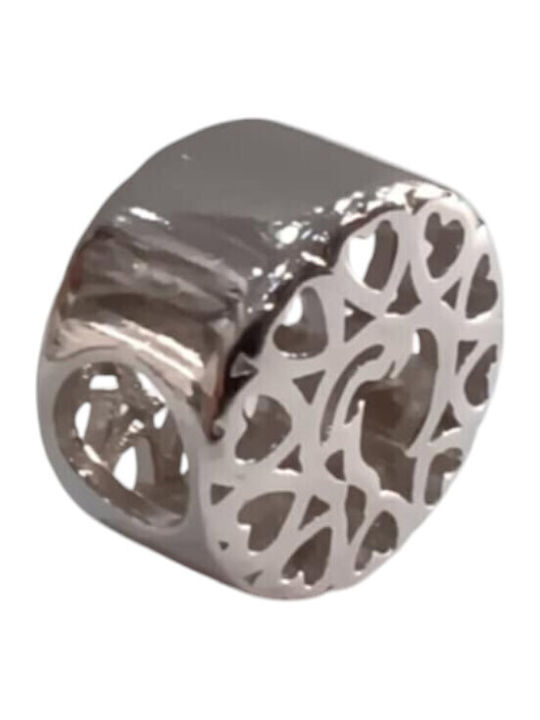 Kalliopi Silver Charm Καρδιά από Ασήμι
