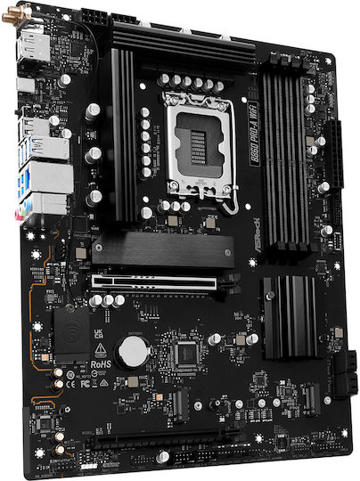 ASRock B860 Pro-A WiFi Motherboard ATX με Intel 1851 Socket 90-MXBRL-A0UAYZ