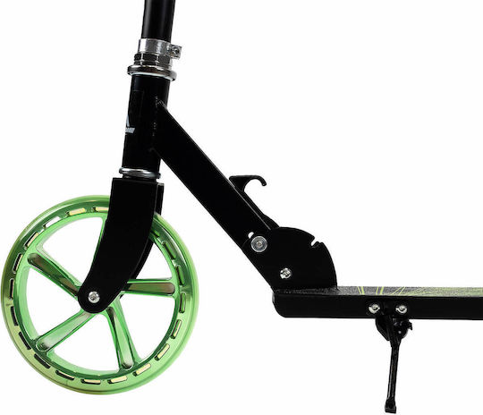 Action One Kinderroller Klappbar 2-Rad Schwarz