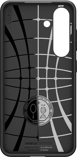 Spigen Back Cover Σιλικόνης Ανθεκτικό Μαύρο (Galaxy S25+)