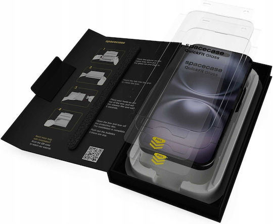 Spacecase 0.33mm Tempered Glass 2τμχ (iPhone 16 )