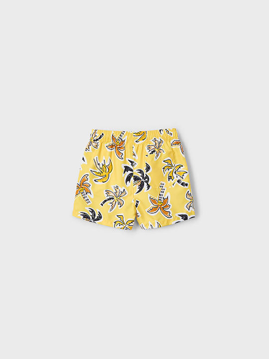 Mayoral Kids Swimwear Swim Shorts YELLOW