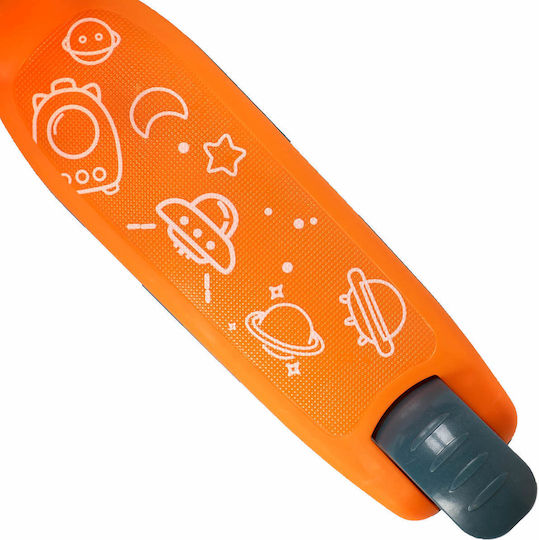 Action One Kids 3-wheel Scooter Lights Prime Orange