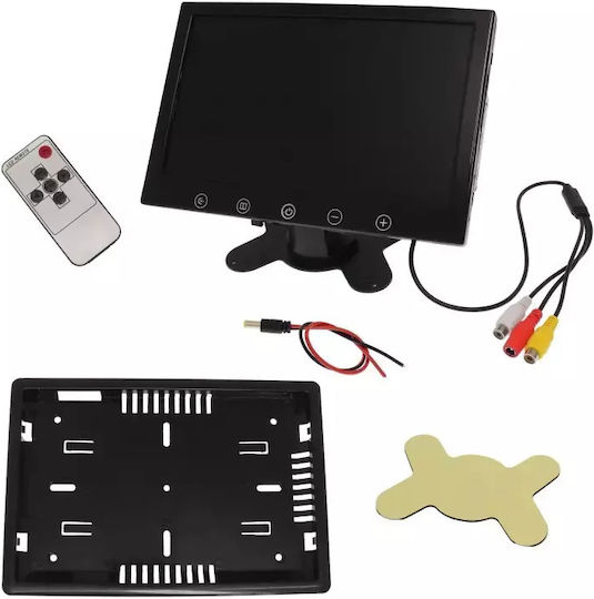 9-Inch Rearview Camera Screen for Car Dashboard with Bluetooth