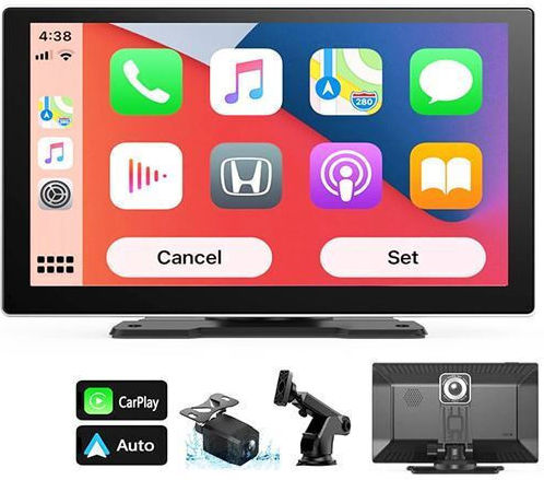 Οθόνη 9.8" Multimedia για Ταμπλό Αυτοκινήτου με Apple CarPlay / Android Auto / Bluetooth
