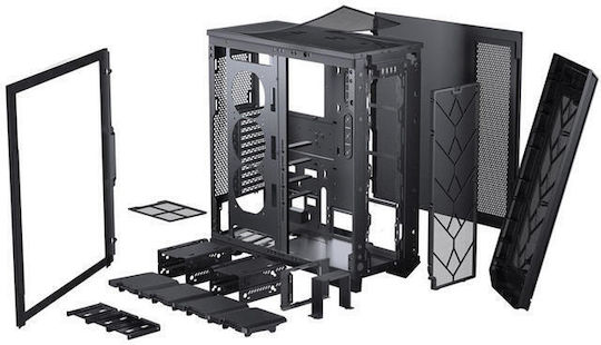 Phanteks Enthoo Pro 2 Server Edition Gaming Full Tower Computer Case with Side Window Satin Black