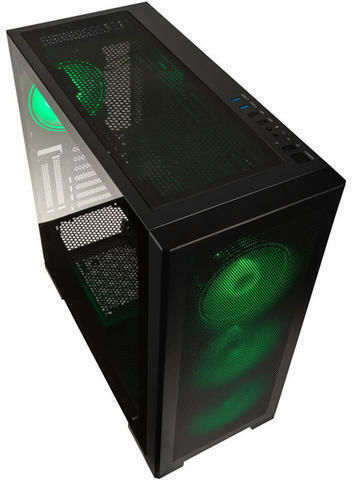 Kolink Unity Meshbay ARGB Геймърско Midi Tower Компютърна Кутия със Страничен Прозорец Черен