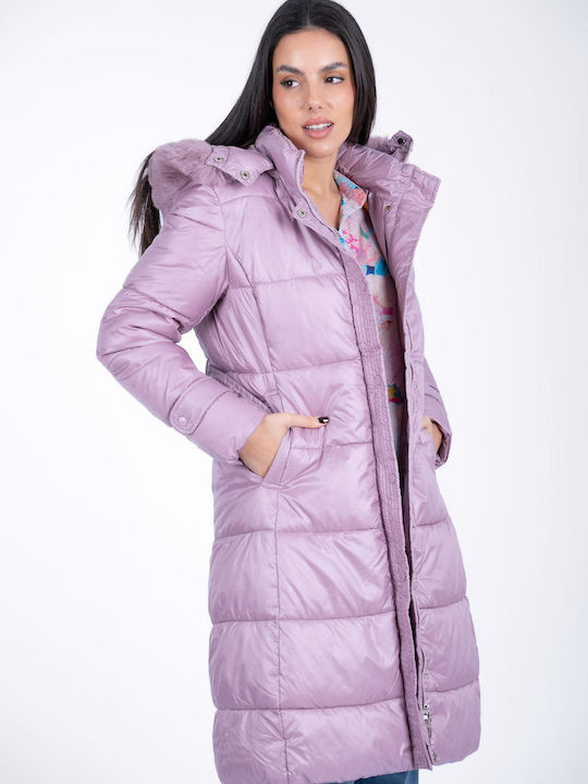 MyCesare Jacke Puffer Rosa