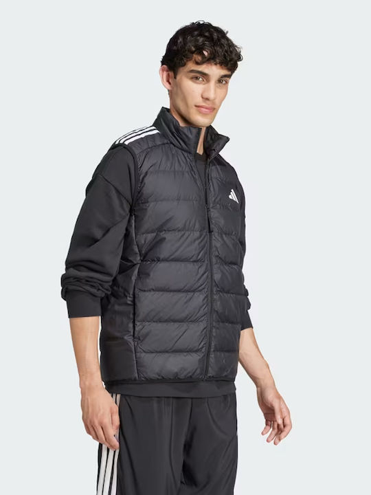 adidas Essentials 3 Stripes Light Яке Пухенка BLACK