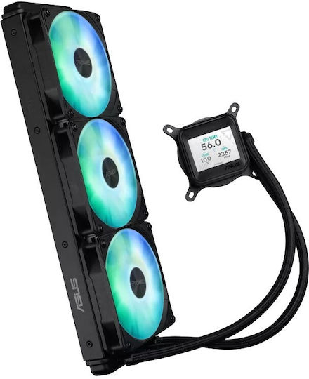 Asus Prime LC 360 ARGB LCD Water Cooling System AIO CPU with 3 120mm Fans