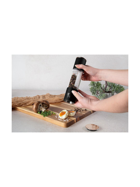 Berlinger Haus Manual Set Spice Mills 2 in 1 Inox in Black Color 1pcs
