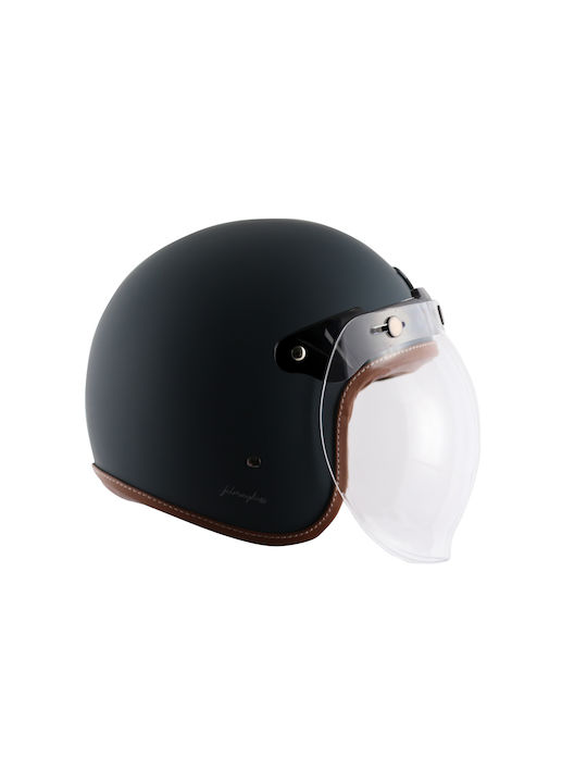 Axor Retro Motorcycle Helmet Jet ECE 22.06 1250gr
