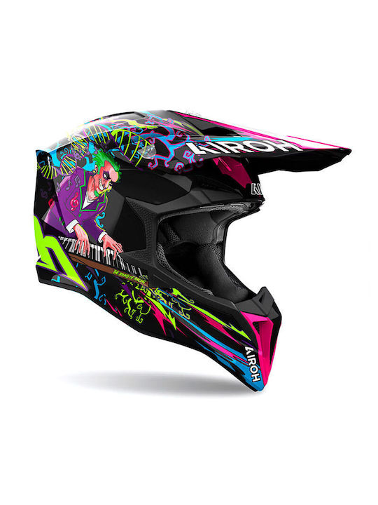 Airoh Wraaap Music Gloss Motorcycle Helmet Motocross ECE 22.06 1260gr