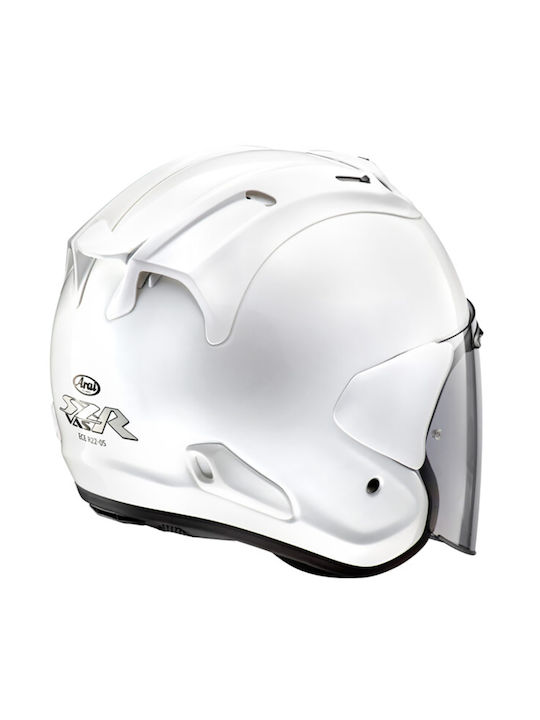 Arai SZ-R VAS Frost White Motorcycle Helmet Jet 504564