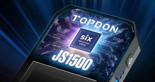 Topdon JS1500 Φορητός Εκκινητής Μπαταρίας Αυτοκινήτου 10000mAh με Power Bank / USB 12V