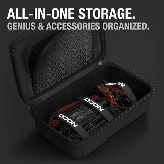 Noco Car Battery Jump Starter Carrying Case Compatible with Genius 1 / Genius 10 / Genius 2 / Genius 2D / Genius 5